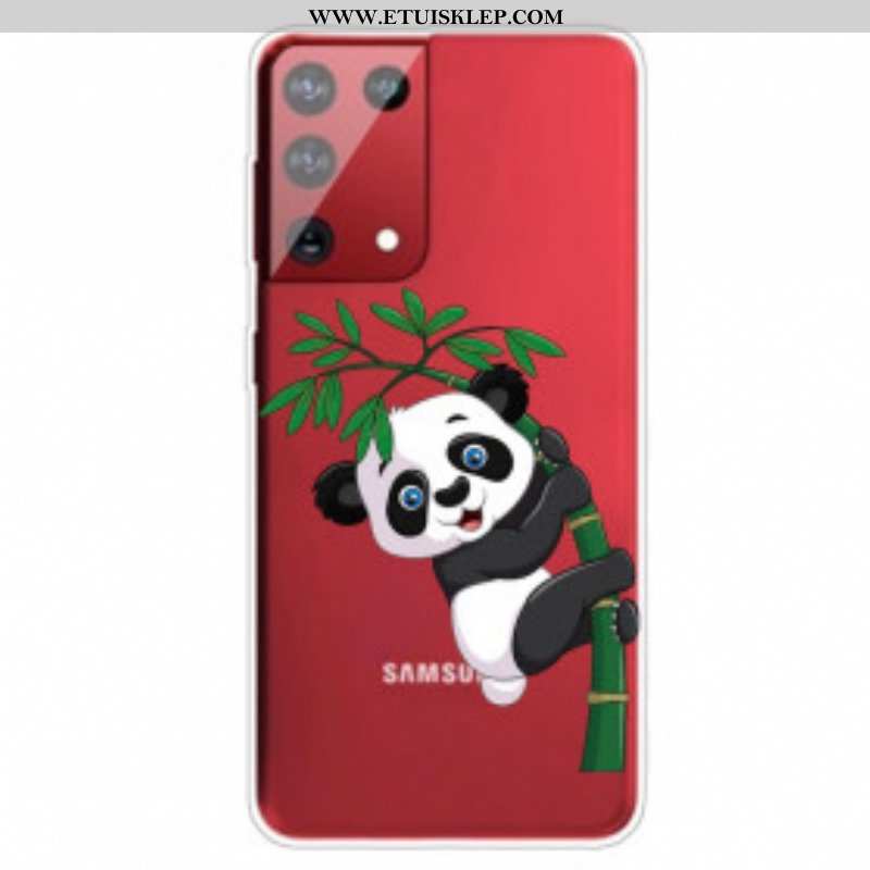 Futerały do Samsung Galaxy S21 Ultra 5G Panda Na Bambusie